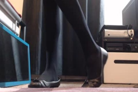 Transsexual feels up to ramming hard