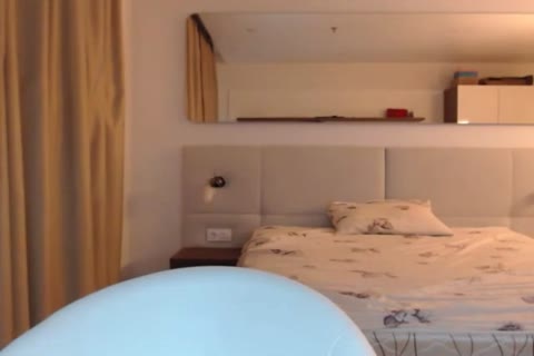 Hung TS Strokes On web camera
