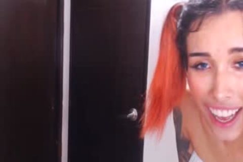 18yo Redhead tranny Teasing
