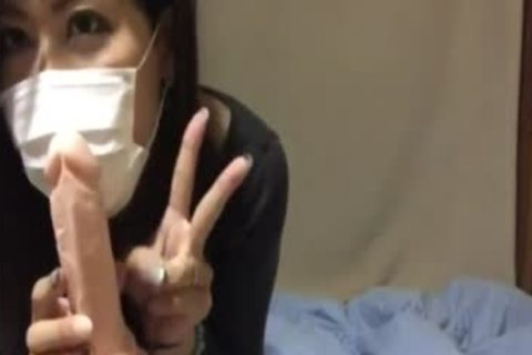 Quarantined Chinese Ladyboy Very kinky Making Some Tokens