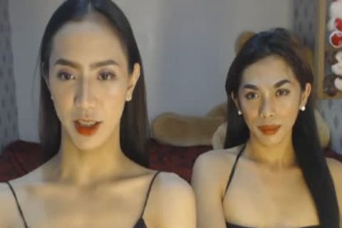 asian Skinny trannies humongous weenie oral sex