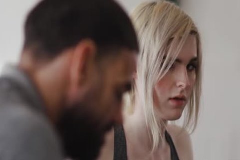 lusty blonde Trans fucked By Her Stepdad