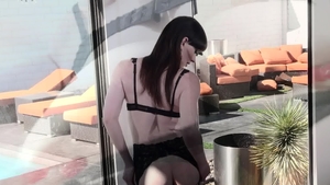 Trans Angels: Athletic Natalie Mars fucked in the ass scene