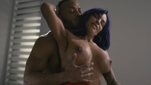 Transsensual - Dillon Diaz amongst Ts Foxxy cleanest blowjob