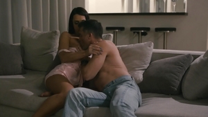 Trans Sensual: American shemale Khloe Kay ass fucking in bath