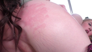 TSFactor.com - Brunette Chelsea Marie rough ass to mouth