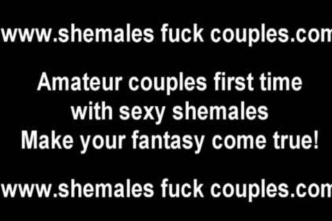 We Can Share Her humongous Hard shemale rod