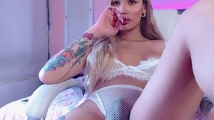 Whites lingerie latina blond Trans babe With Tattoos Webcams Solo