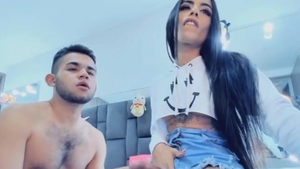 shelady Wanks Her large penis And sperm