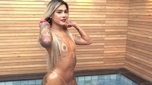 booty blonde shemale Breeded After oral And Rimmed