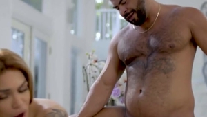 Rich Trans Woman gets Rimjob And ass fucked By Boyfriend