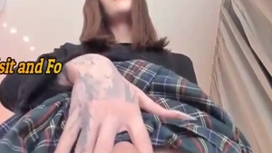 marvelous teen Russian Trans beauty Masturbates On web camera