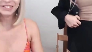 Two sleazy shemales