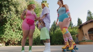 Oopsie!: Glasses Wearing Trans Fucks a Pigtails