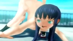3D anime shemale Hard groupfucked