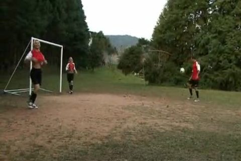 Soccer Practice With 2 Sthowdys studmales